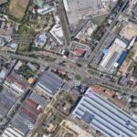 PS3 vrea pasaj pietonal între gara Titan, metrou Republica şi hala Laminor. FOTO: Google Satellite View