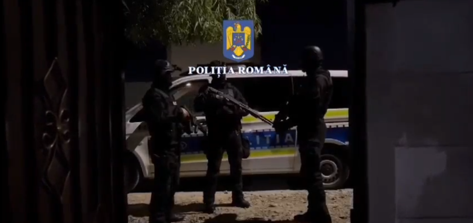 Percheziţii la clanul lui Zabar. FOTO: captură din video IPJ Ilfov