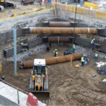 Cum arată șantierul noilor stații de metrou