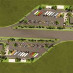 Benzinării și spații de servicii pe A3. FOTO: FB / Cristian Pistol