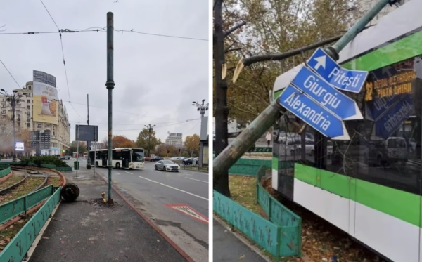 De ce a montat STB un stâlp invers, cu partea de jos în sus. Răspunsul companiei