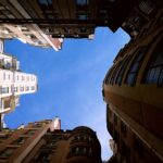 low angle photography of high rise buildings
